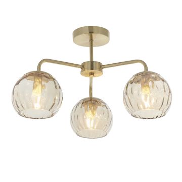 Endon DIMPLE 91968 Lampă de tavan 3x25W/E14 IP20