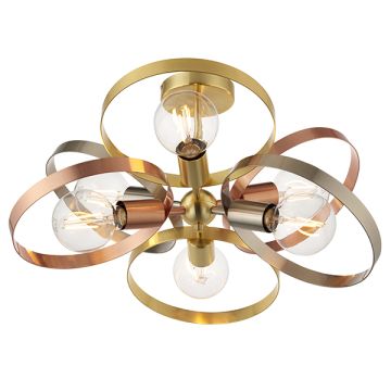Endon HOOP 91935 Lampă de tavan 6x40W/E27 IP20