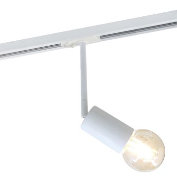 Italux MARVI TR JAZZ 913903-1-LNG-WH Proiector de șină 1x40W/E27 IP20