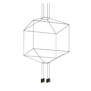King Home FLUSSO 91906 Lampă cu pendul 4x3W/G9 3000K 960LMLM IP20