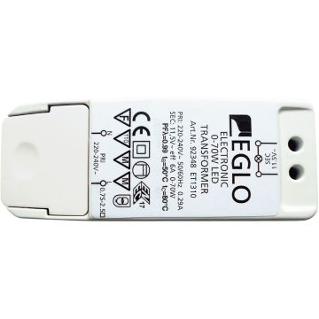 Eglo TRANSFORMER 92348 Element de montare 0-70W / 0-40W
