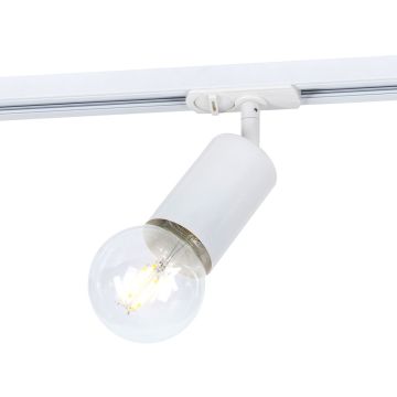 Italux MARVI TR DOLORES 922121-1-WH Proiector de șină 1x40W/E27 IP20