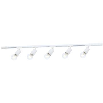 Italux MARVI TR DOLORES 922521-5-WH-SET Proiector de șină 5x40W/E27 IP20