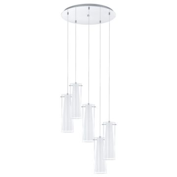 Eglo PINTO 93003 Lampă cu pendul 5x60W/E27