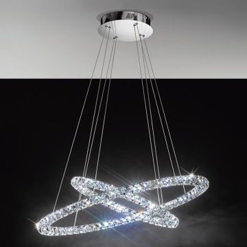 Eglo TONERIA 93946 Lampă cu pendul 128x0,5W/LED 6400LM