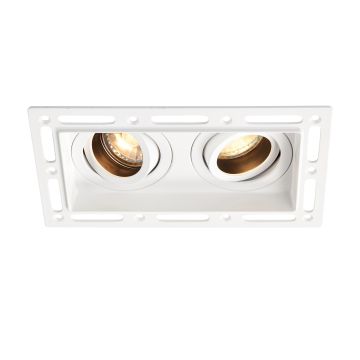 Endon TRIMLESS DOWNLIGHT 94754 Lumină îngropată deasupra plafonului 2x50W/GU10 IP20
