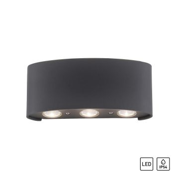Paul Neuhaus CARLO 9488-13 Aplique de perete 6x0,8W/LED 3000K 510LM IP54