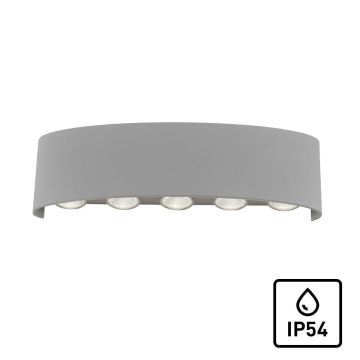 Paul Neuhaus CARLO 9489-21 Aplique de perete 10x0,8W/LED 3000K 960LM IP54
