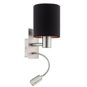 Eglo PASTERI 96483 Aplique de perete 1x40W/E27 + 1X3,5W/LED 380LM