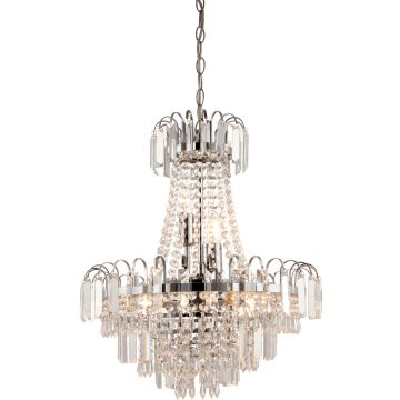 Endon AMADIS 96826-CH Lampă cu pendul 6x40W/E14 IP20