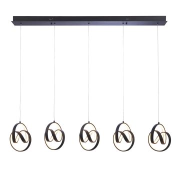 Endon COSMA 97624 Lampă cu pendul 5x14W/LED 3000K 2310LM IP20