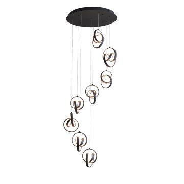 Endon COSMA 97625 Lampă cu pendul 8x13.62W/LED 3000K 3500LM IP20