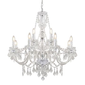 Endon CLARENCE 308-8-4CL Candelabru 12x60W/E14 IP20