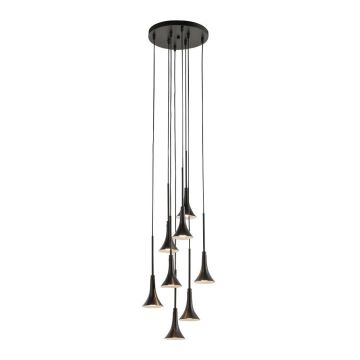 Antigo Kanzaki 7942 Lampă cu pendul 8x48W/LED 3000K 552lm IP20