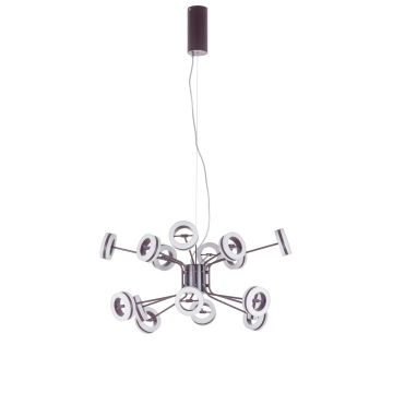 Italux METIS AD16002-16A COFFEE Lampă cu pendul 16x4,8W/LED IP20