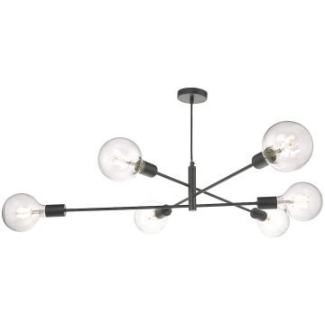 Dar Lighting ALANA ALA0622 Lampă cu pendul 6x60W/E27 IP20