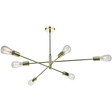 Dar Lighting ALANA ALA0635 Lampă cu pendul 6x60W/E27 IP20