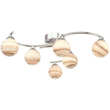 Dar Lighting ATIYA ATI6450-07 Lampă de tavan 6x40W/G9