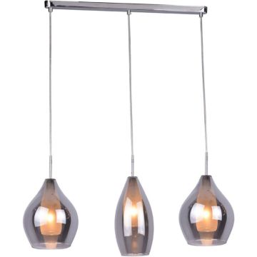 AZzardo AMBER MILANO 3 AZ2149 Lampă cu pendul 3x40W/G9 IP20