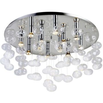 AZzardo LUVIA 80 AZ2571 Lampă de tavan 10x40W/GU10 IP20