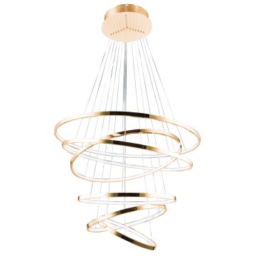 AZzardo WHEEL 6 AZ2921 Lampă cu pendul 6x135W/LED 8800LM
