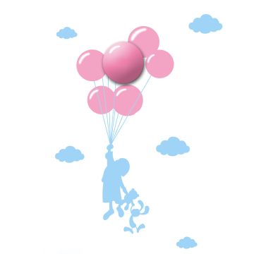Milagro BALLOONS ML142 Aplique de perete 1x1W/LED
