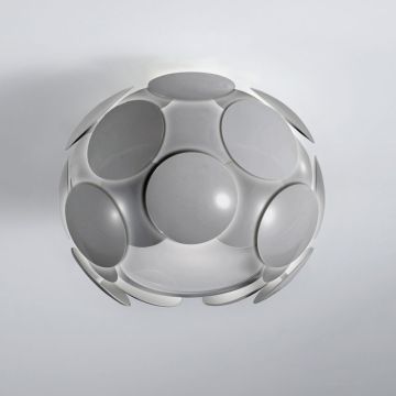 Italux SANTINA GREY C0317-01S-U1GM Lustră de tavan 1x26W/E27