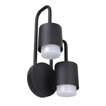 Italux SORANO C49-2/BK-9 Aplique de perete 2x6W/LED 1550LM IP44