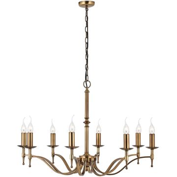 Endon STANFORD CA1P8B Candelabru 8x40W/E14