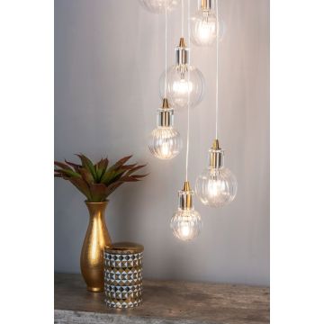 Dar Lighting DITA DIT2342 Lampă cu pendul 10x20W/G4