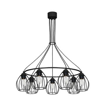 Milagro DON BLACK MLP752 Candelabru 7x60W/E27