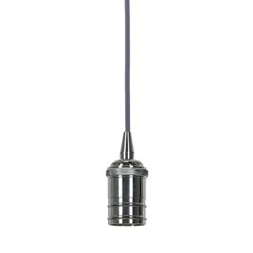 Italux ATRIUM DS-M-036 CHROME Lampă cu pendul 1x60W/E27