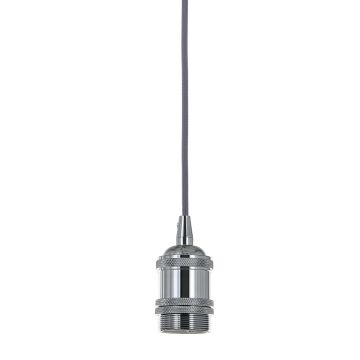 Italux CLASSO DS-M-034 CHROME Lampă cu pendul 1x60W/E27