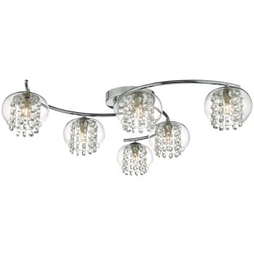 Dar Lighting ELMA ELM6450 Lampă de tavan 6x40W/G9