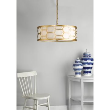 Dar Lighting EPSTEIN EPS0412 Lampă cu pendul 4x60W/E27