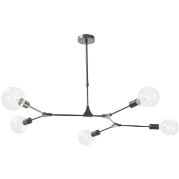 Dar Lighting EUPHEMIA EUP0539 Lampă cu pendul 5x60W/E27