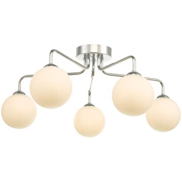 Dar Lighting FEYA FEY0550-02 Lampă de tavan 5x40W/G9