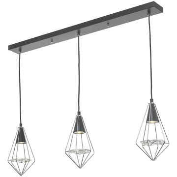 Dar Lighting GIANNI GIA0350 Lampă cu pendul 3x50W/GU10/LED