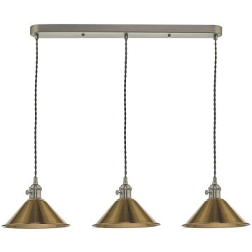 Dar Lighting HADANO HAD3661-01 Lampă cu pendul 3x40W/E14