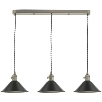 Dar Lighting HADANO HAD3661-02 Lampă cu pendul 3x40W/E14