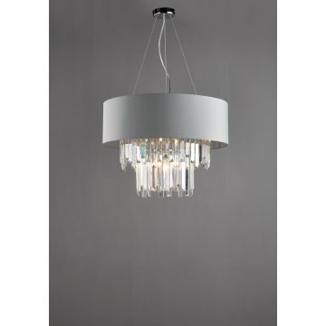 Dar Lighting HALLE HAL0639 Lampă cu pendul 6x40W/G9
