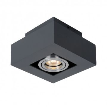 Italux CASEMIRO IT8002S1-BK/AL Lumină montată pe suprafață 1x50W/GU10