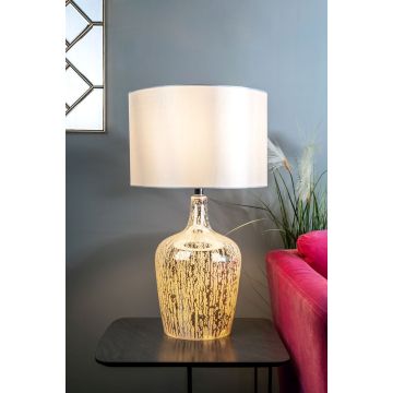 Dar Lighting LOLEK LOL4232 Lampă de masă 1x60W+1x25W/B22
