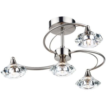 Dar Lighting LUTHER LUT0446 Lampă de tavan 4x40W/G9
