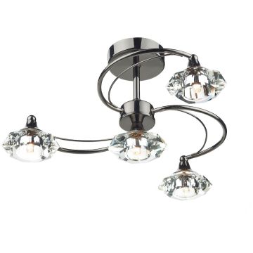 Dar Lighting LUTHER LUT0467 Lampă de tavan 4x40W/G9