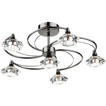 Dar Lighting LUTHER LUT0667 Lampă de tavan 6x40W/G9