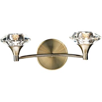 Dar Lighting LUTHER LUT0975 Aplique de perete 2x40W/G9