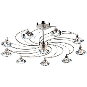 Dar Lighting LUTHER LUT2346 Lampă de tavan 10x40W/G9