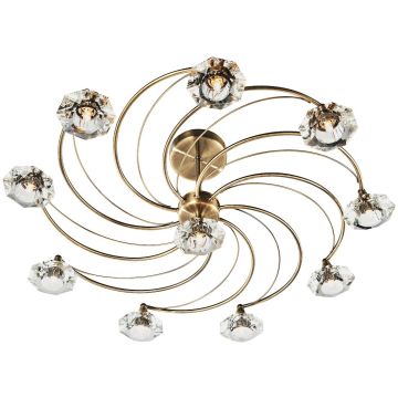 Dar Lighting LUTHER LUT2375 Lampă de tavan 10x40W/G9