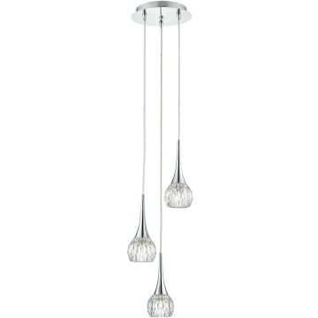 Dar Lighting LYALL LYA0350 Lampă cu pendul 3x40W/G9